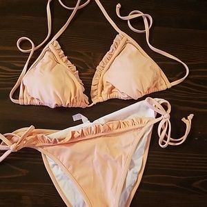 Victoria Secret peach bikini like new